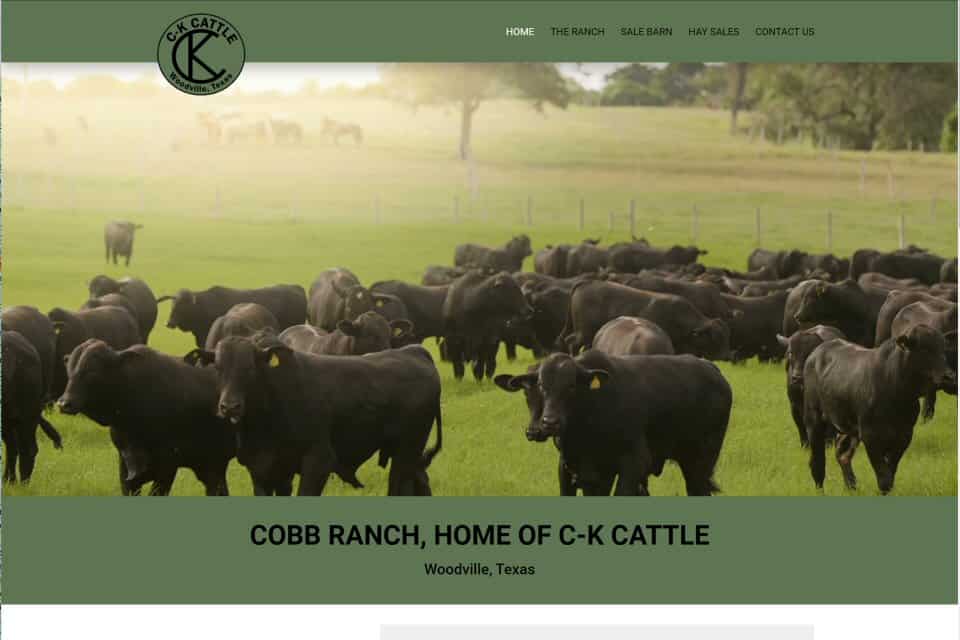 Cobb Ranch, Home of C-K Cattle by Village Physicians