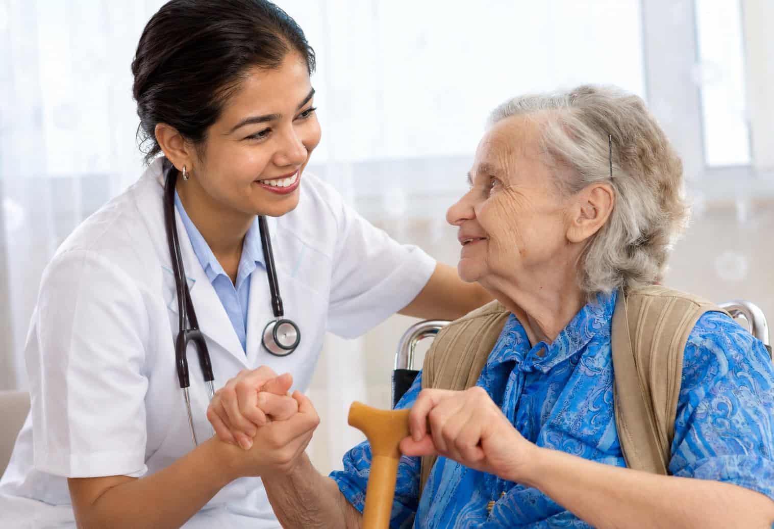 Warm Clinician Patient Connection