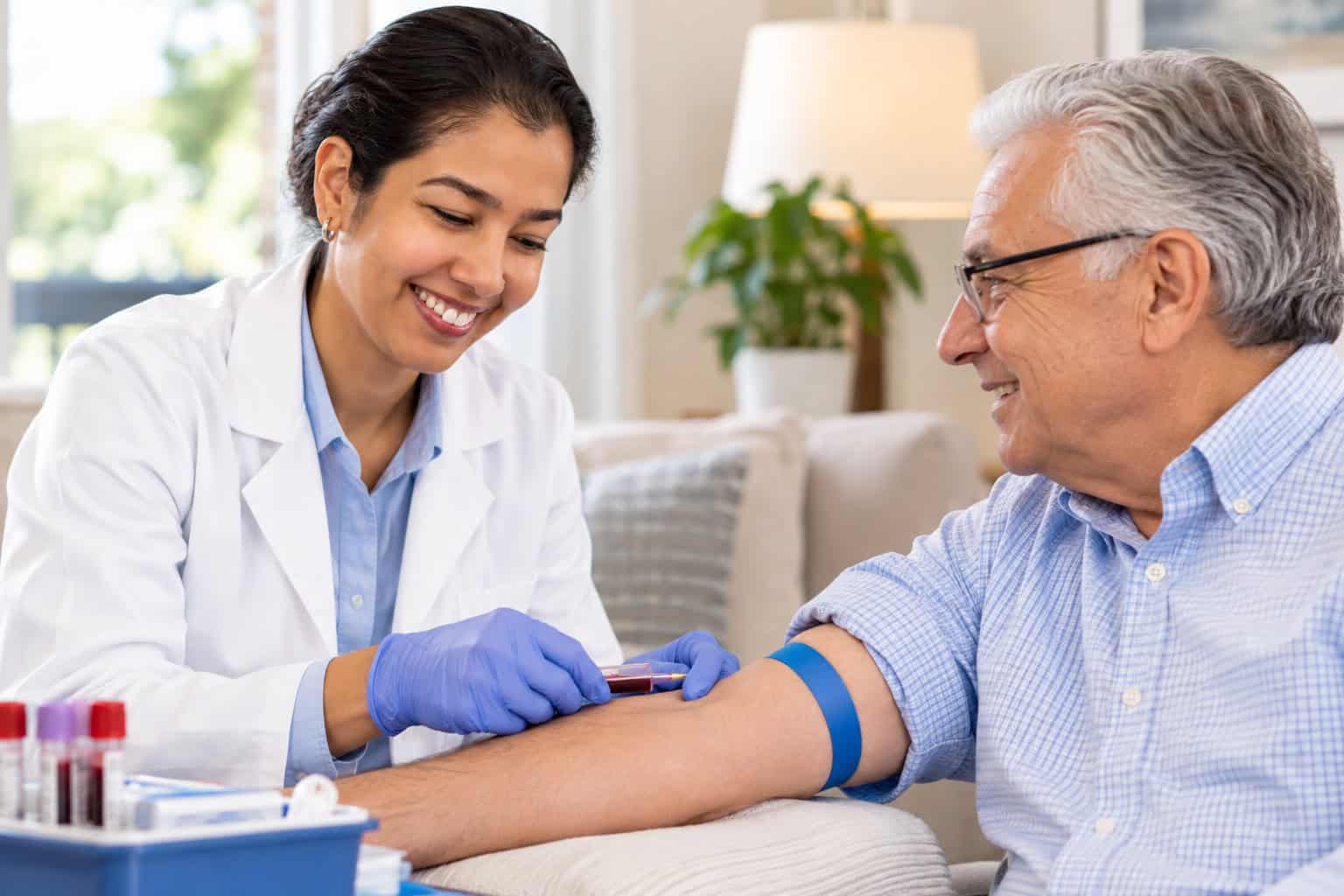Warm Home Blood Draw Visit